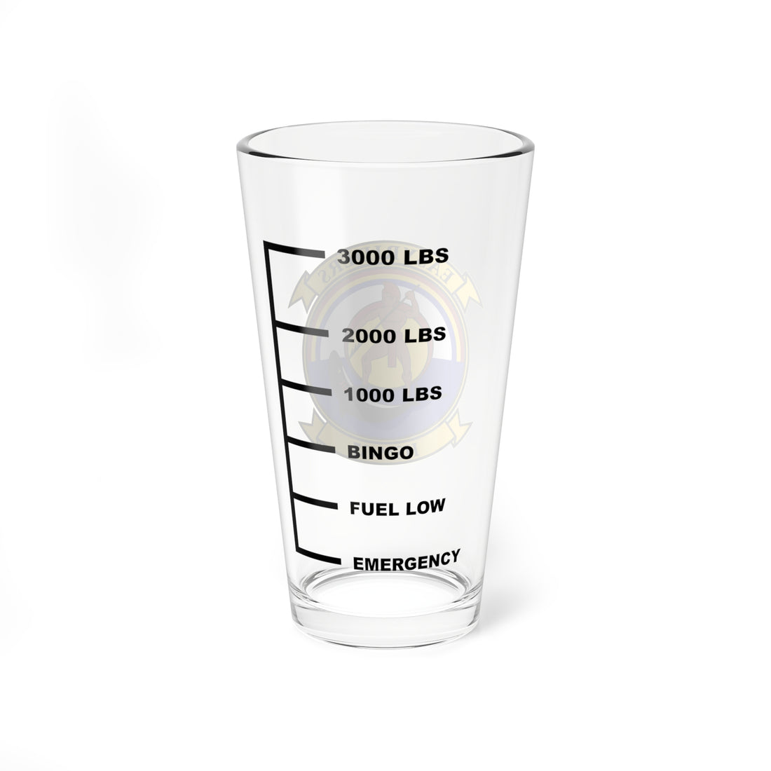 HSM-37 "Easy Riders" Fuel Low Pint Glass, Navy Helicopter ASW Squadron Light flying the MH-60R Seahawk - Shop at Hippy's Goodness
