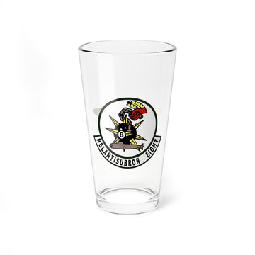 HS-8 Eightballers Aviator Pint Glass