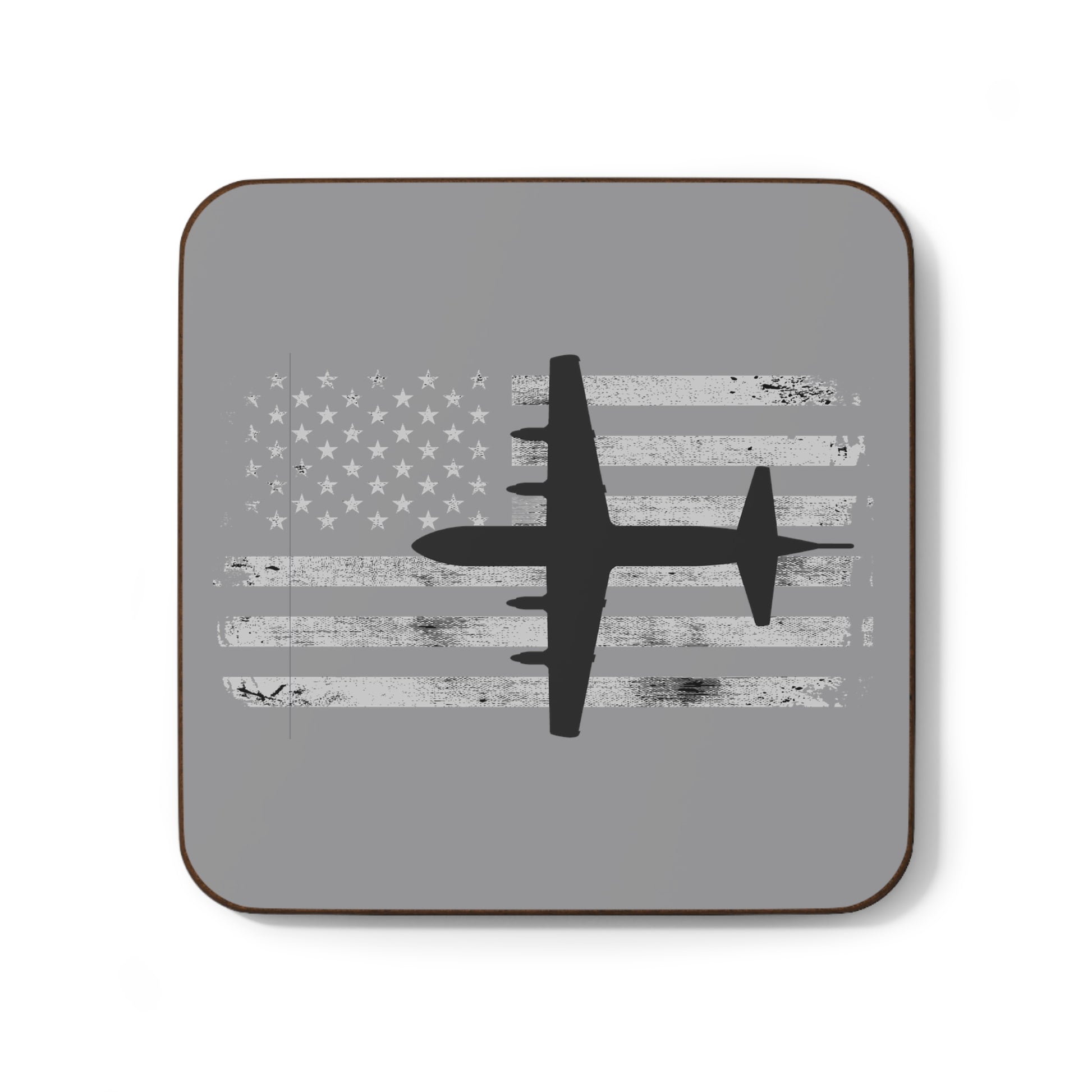 Navy P-3 Hardboard Back Coaster 