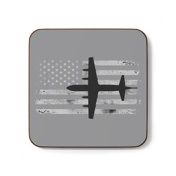Navy P-3 Hardboard Back Coaster 