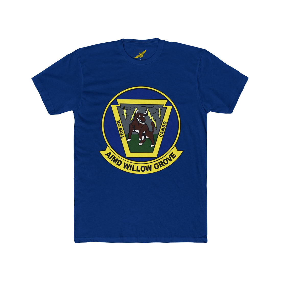 NAS Willow Grove AIMD Men's Cotton Crew Tee