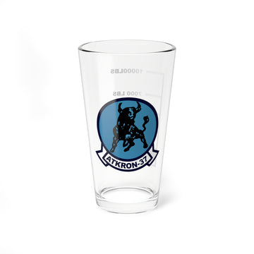 VA-37 "Ragin' Bulls" Fuel Low Pint Glass