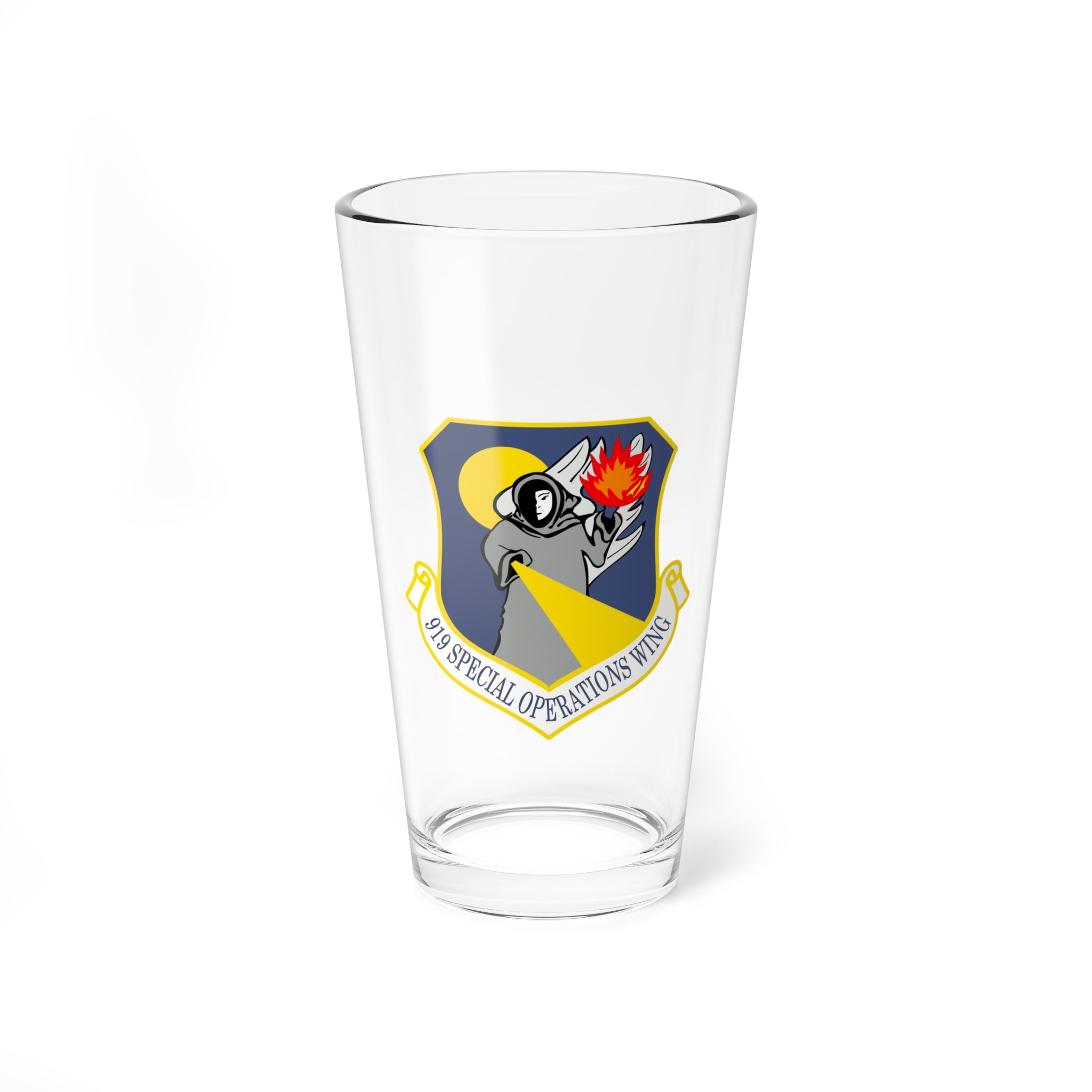 919 SOW Pint Glass, USAF Reserve Special Operations Wing - Shop at Hippy's Goodness