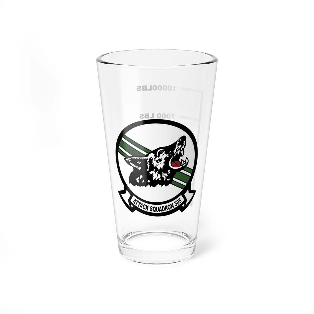 VA-305 Lobos Fuel Low Pint Glass
