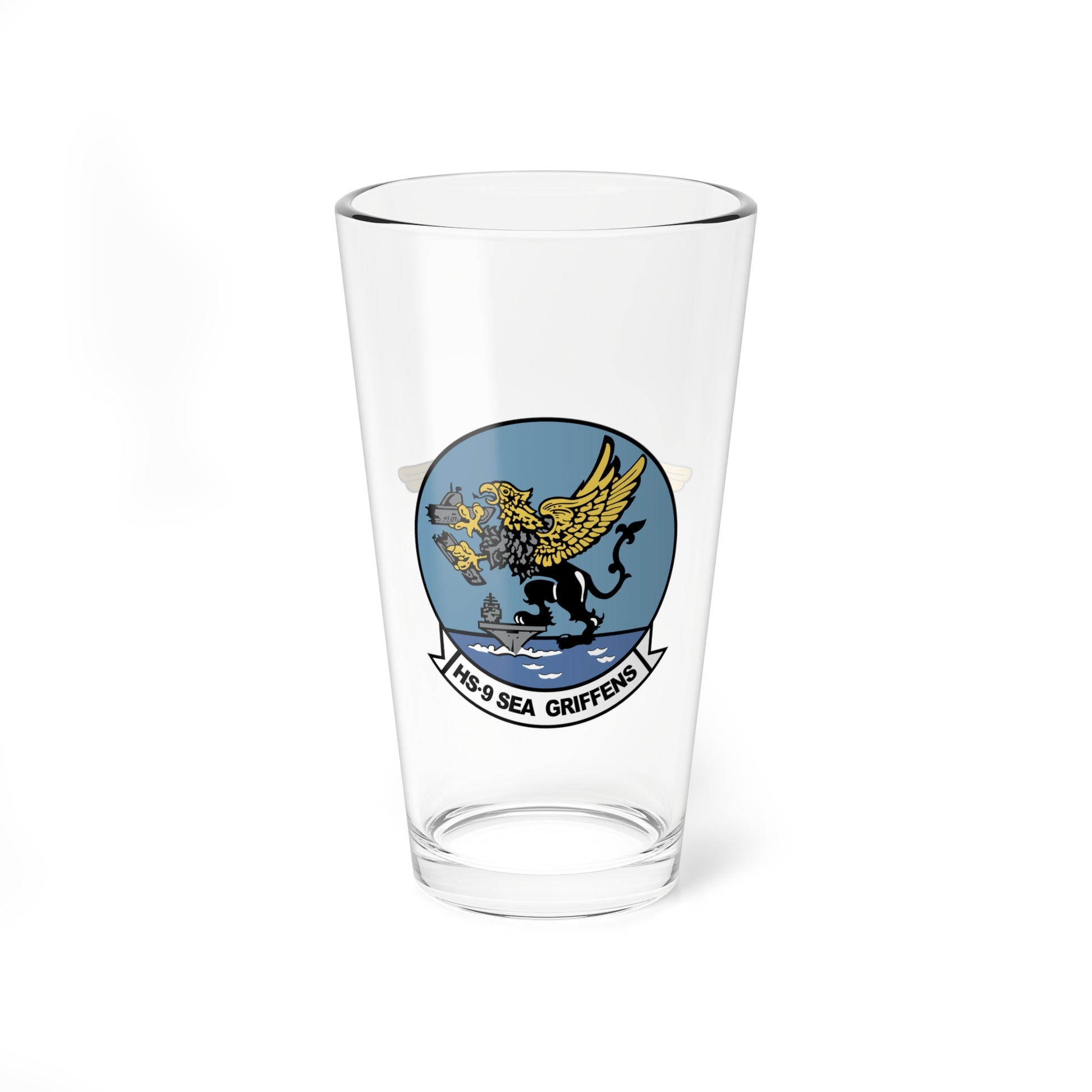 HS-9 Sea Griffens Aviator Pint Glass 