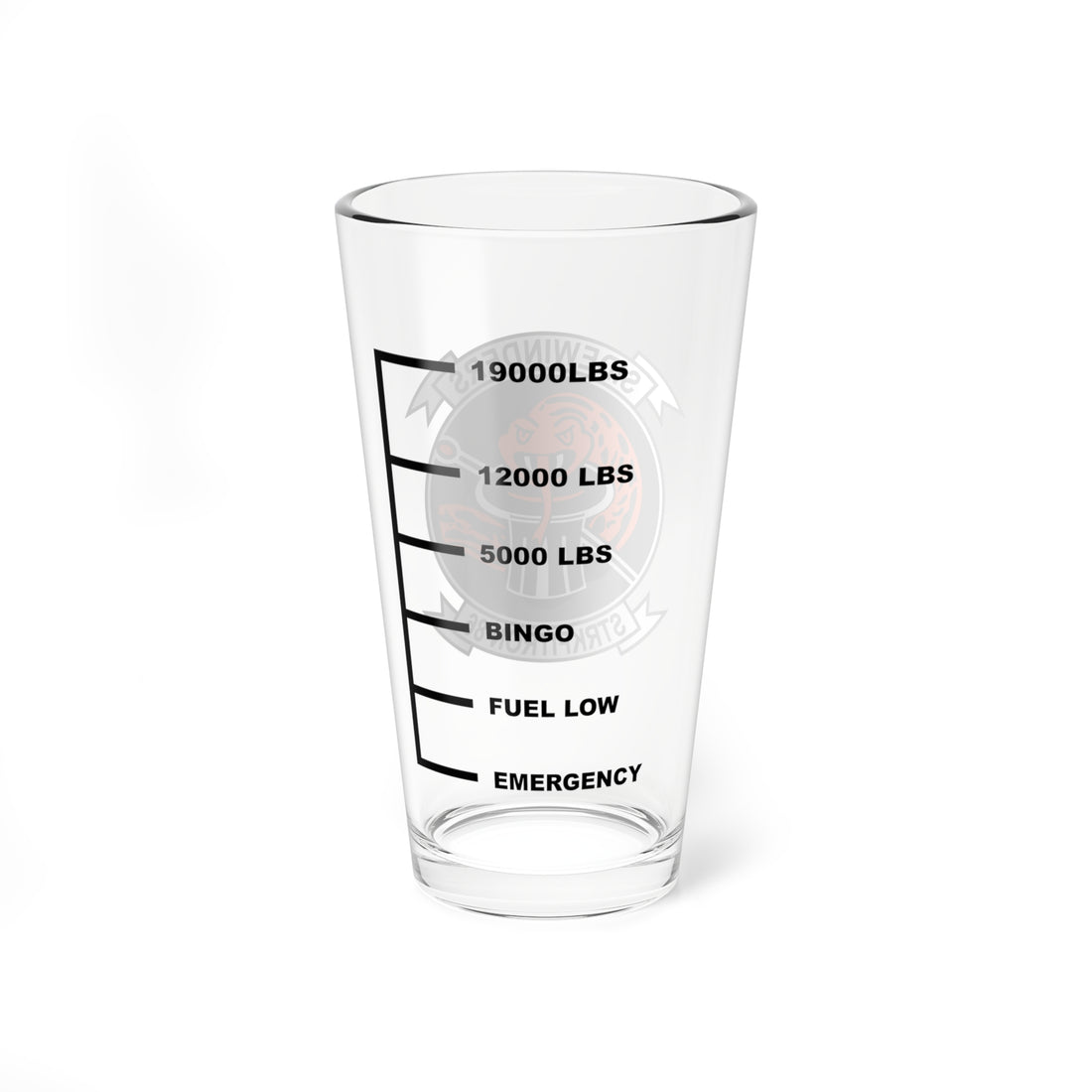 VFA-86 Sidewinders Fuel Low Pint Glass