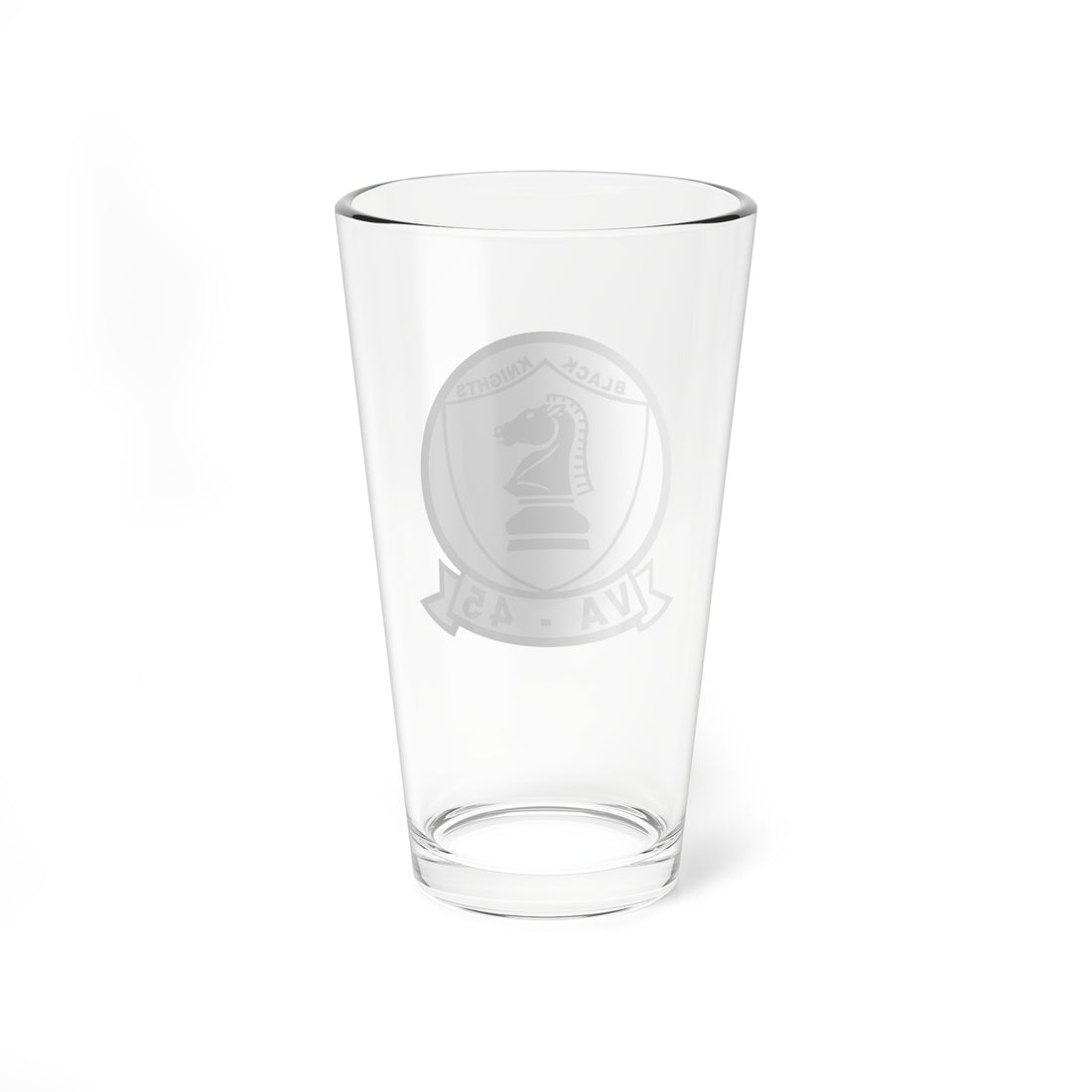 VA-45 Black Knights US Navy Attack Squadron Pint Glass