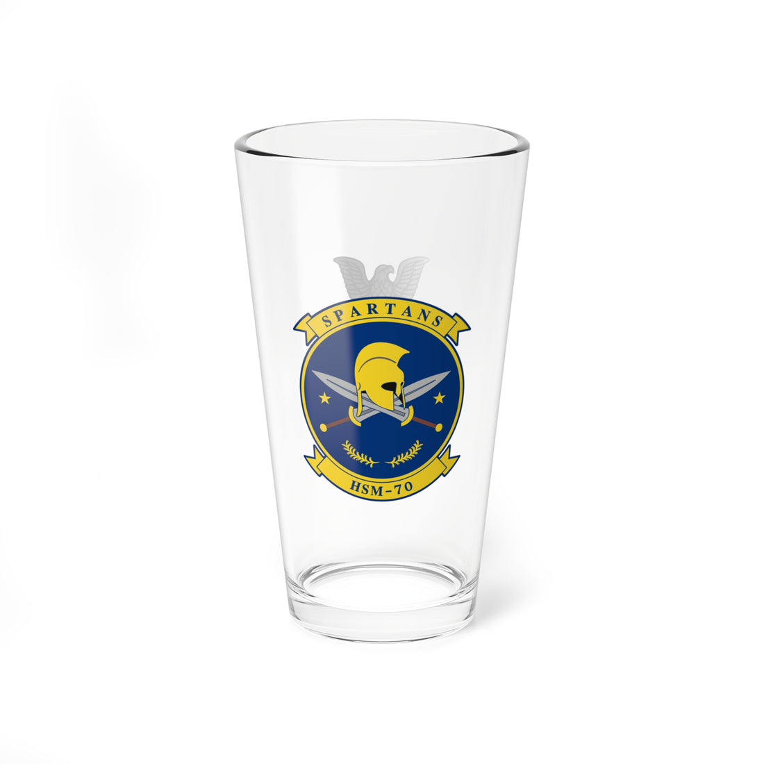 HSM-70 PR1 Pint Glass Personalized Retirement Gift