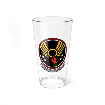 USAF 4th CES Pint Glass - USAF Civil Engineer Squadron - Shop at Hippy's Gooodness