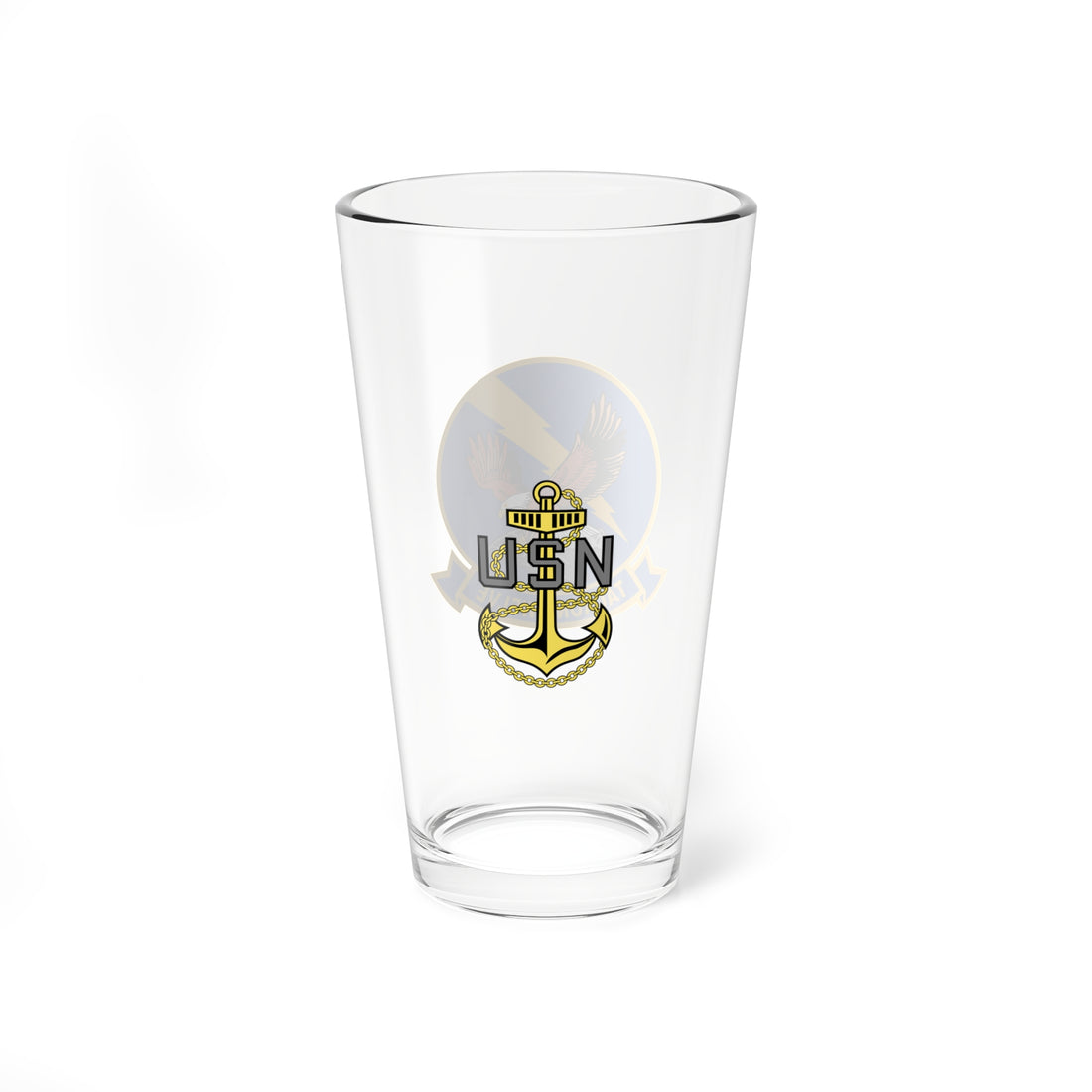 TACRON 12 Chief Pin Pint Glass, Navy Tactical Control Squadron - Shop Hippy's Goodness
