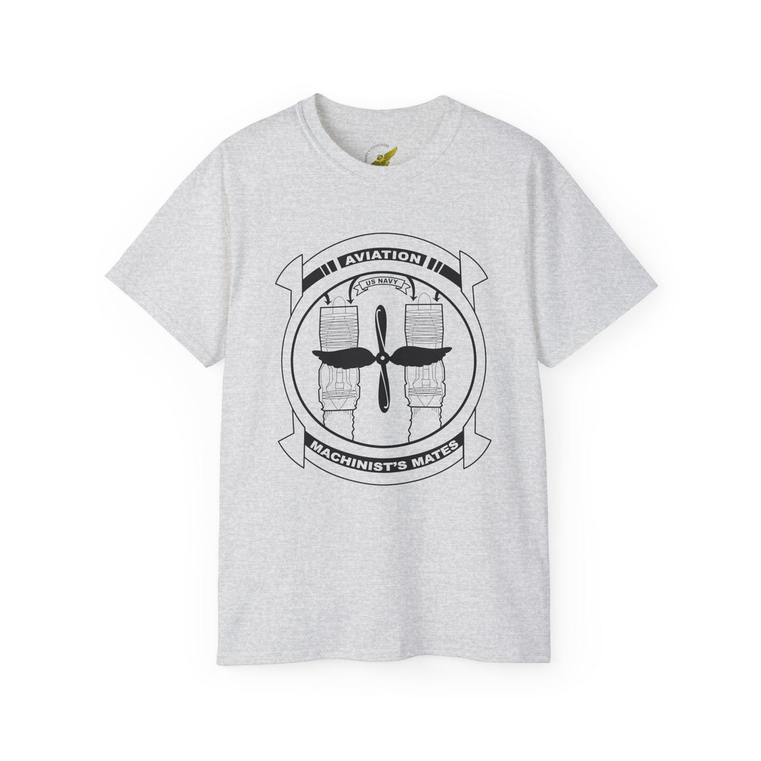 US Navy Aviation Machinist's Mate Tee, Navy AD Rating Shirt with US Navy scroll - Shop at Hippy's goodness