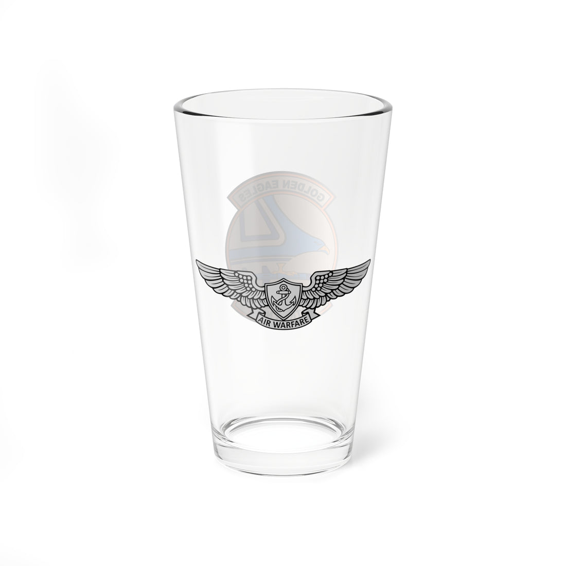 VP-9 Golden Eagles EAWS Pint Glass, Navy Maritime Patrol Squadron Flying the P-3 Orion - Shop at Hippy's Goodness