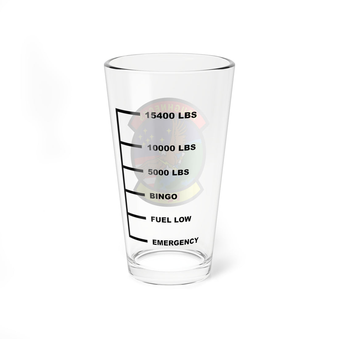 VQ-7 Roughnecks Pint Glass