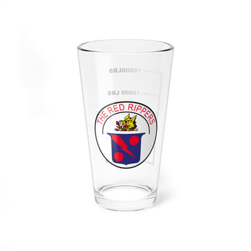 VF-11 "Red Rippers" Fuel Low Pint Glass