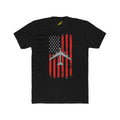B-52 Stratofortress Patriotic Flag Men's Cotton Crew Tee 