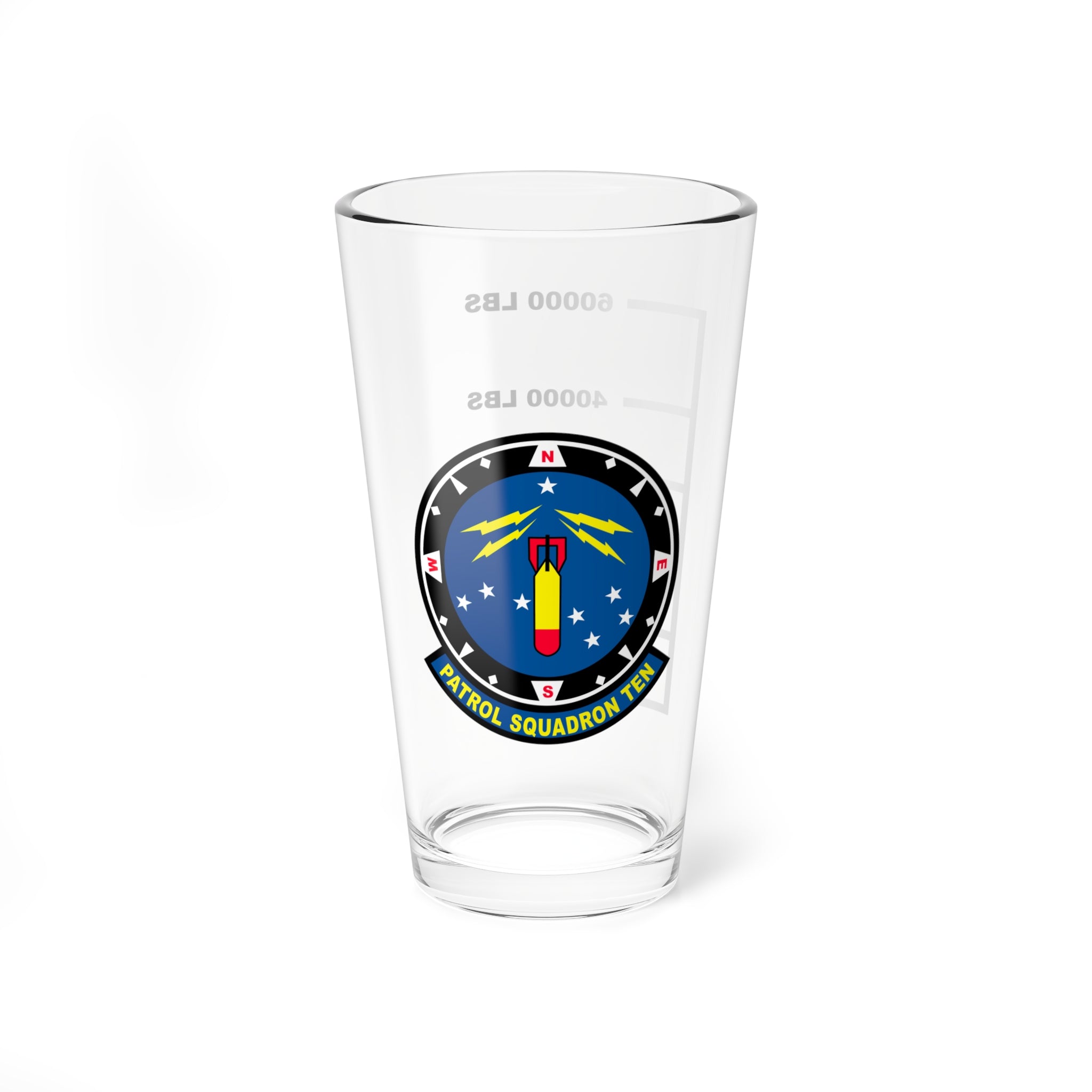 VP-10 Red Lancers Pint Glass
