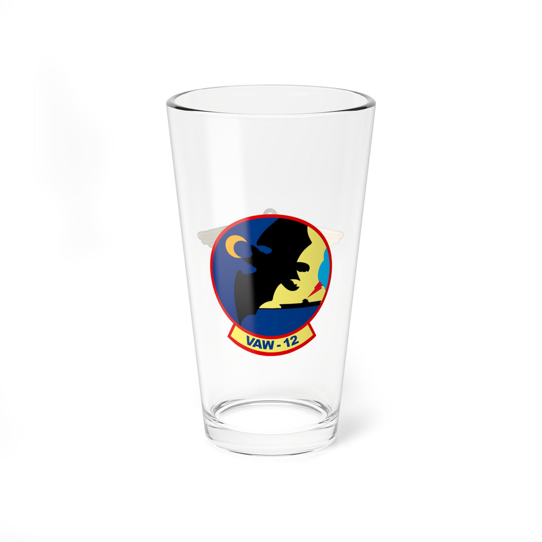 VAW-12 Bats Aviator Pint Glass