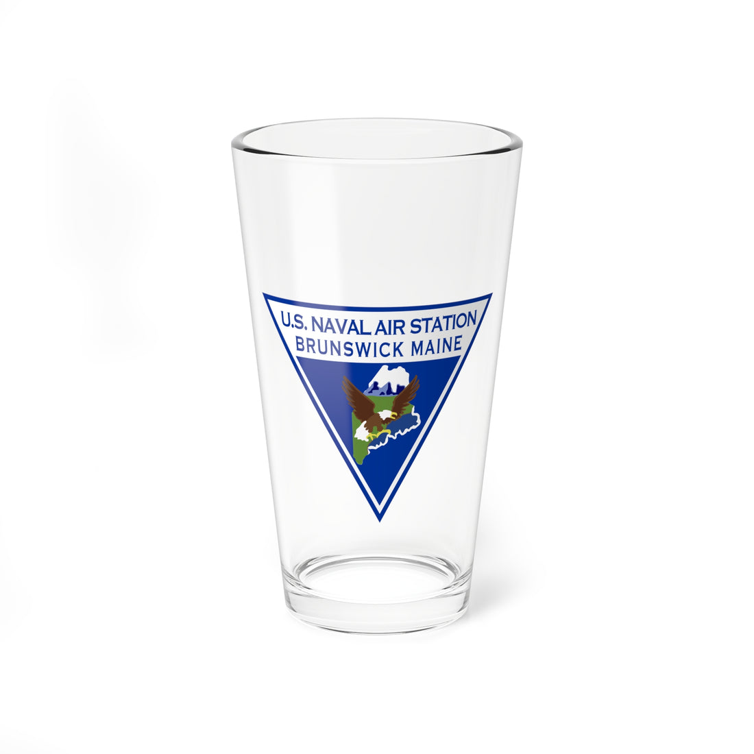 Hippy's Goodness Naval Air Station Brunswick Pint Glass