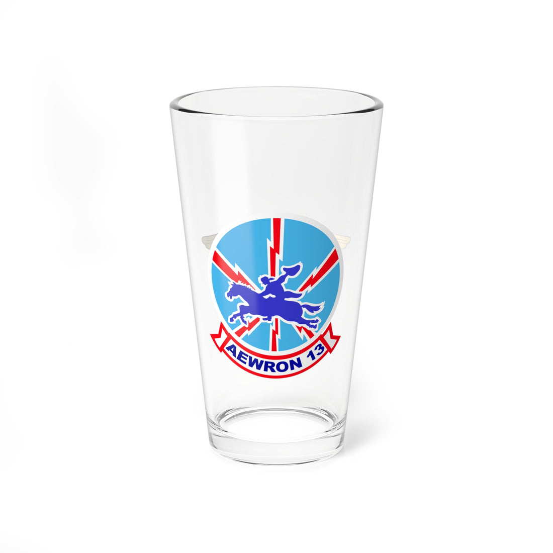 AEWron-13 Aviator Pint Glass 16oz 
