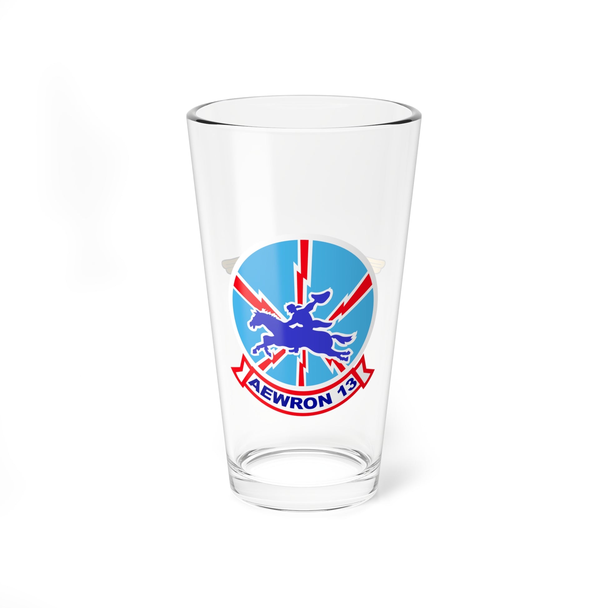 AEWron-13 Aviator Pint Glass 16oz 