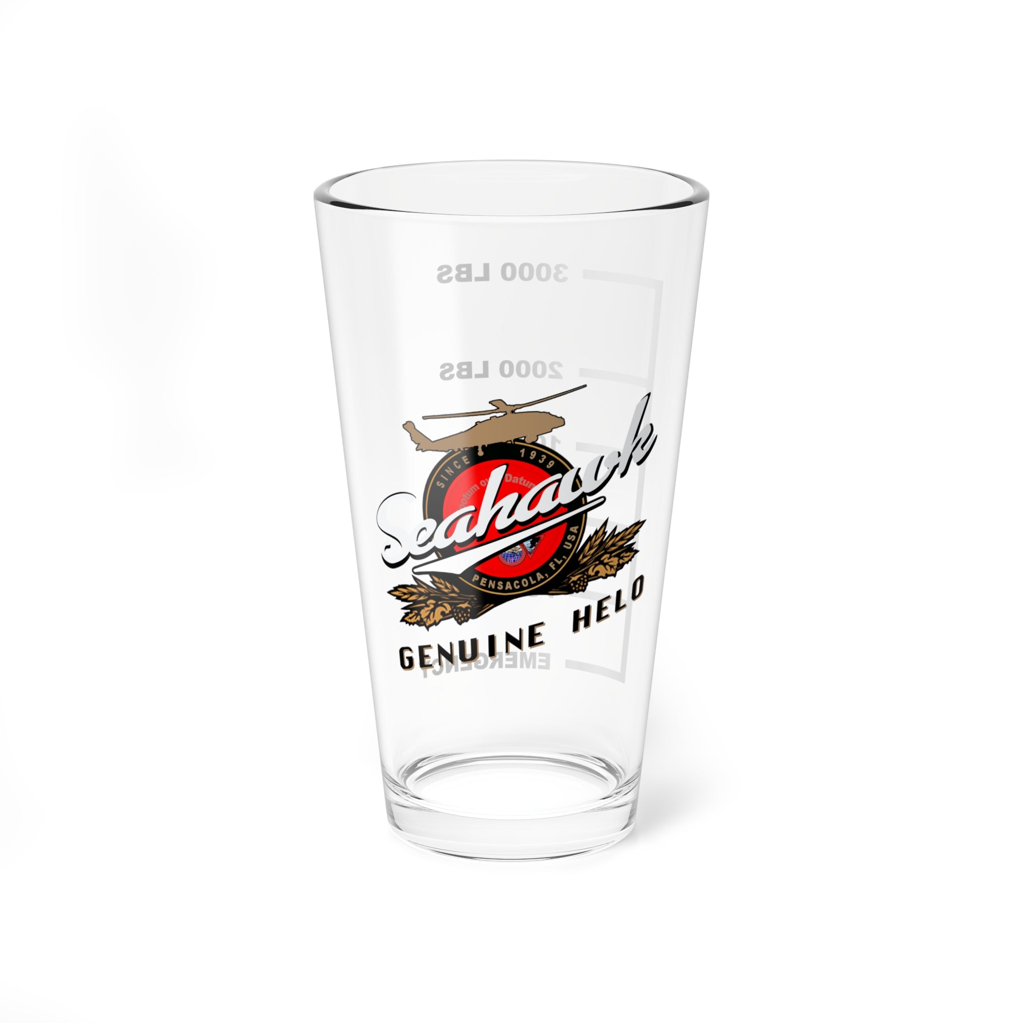 Seahawk Genuine Helo Fuel Glass