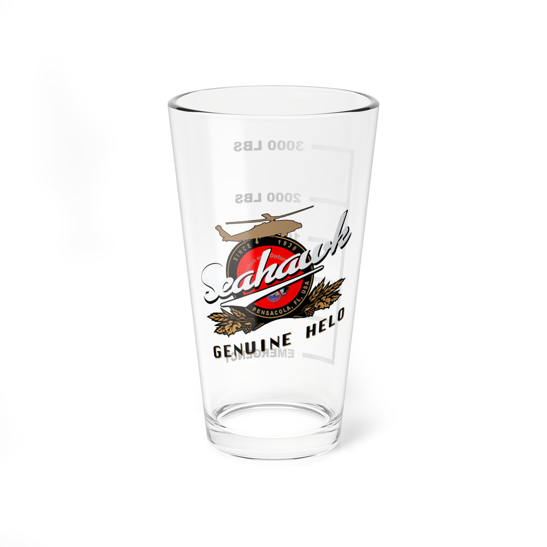 Seahawk Genuine Helo Fuel Glass
