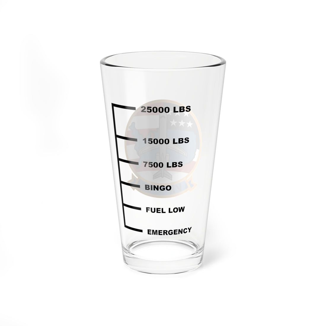 Hippy's Goodness VR-60 Volunteer Express Fuel Low Pint Glass