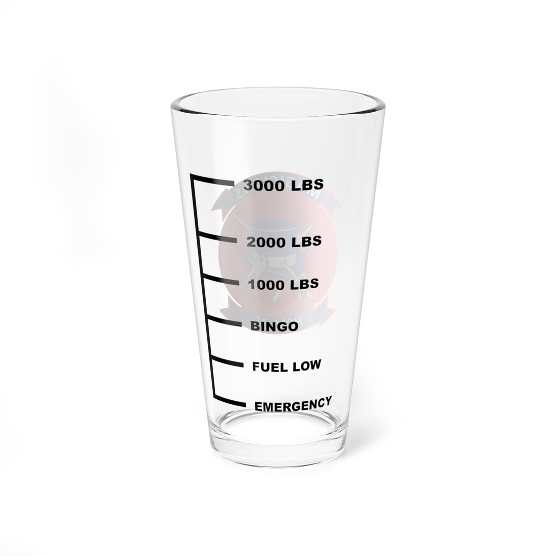 HSM-35 "Magicians" Fuel Low Pint Glass, Navy Helicopter ASW Squadron Light flying the MH-60R Seahawk - Shop at Hippy's Goodness