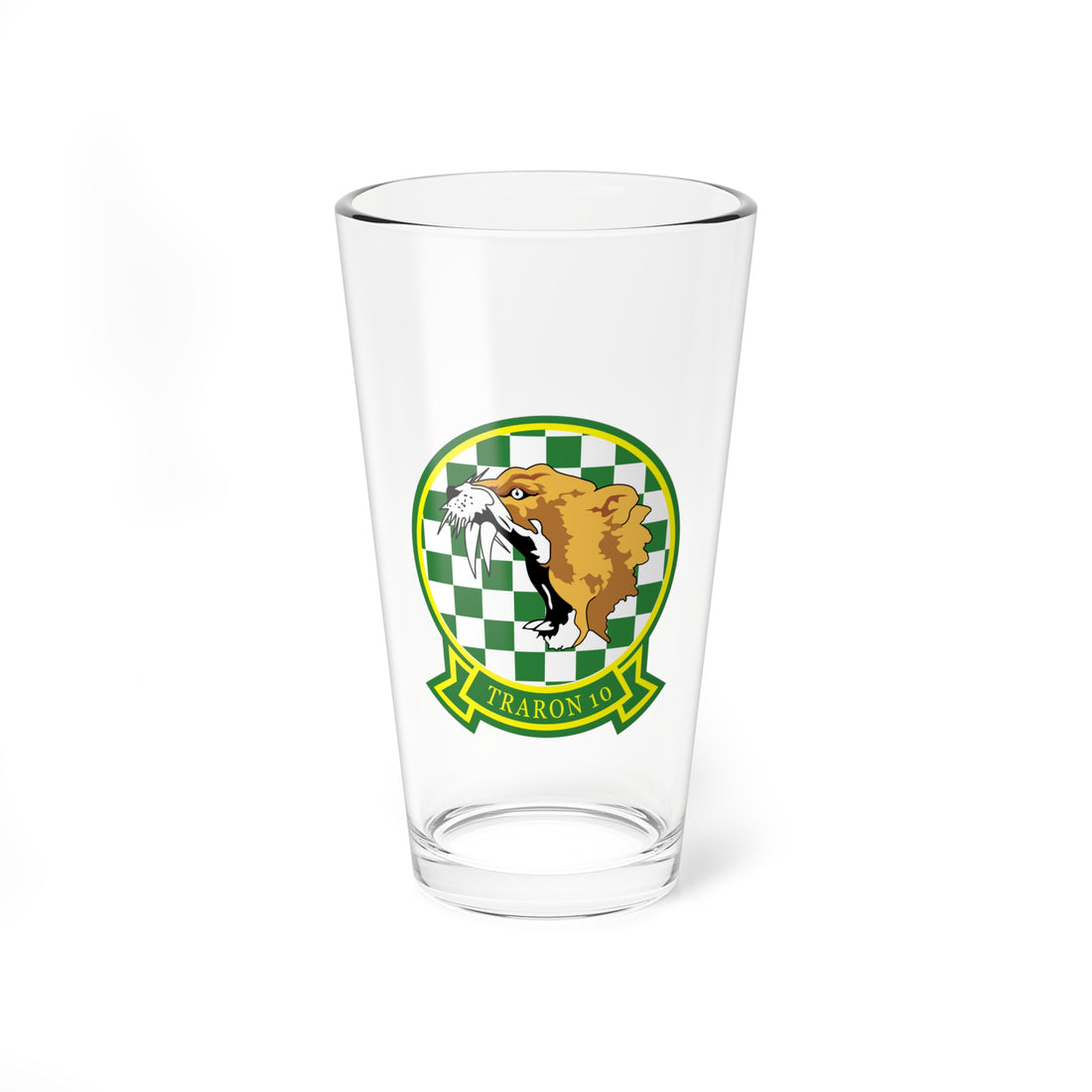 Personalized VT-10 Wildcats NFO Wings Pint Glass 16oz