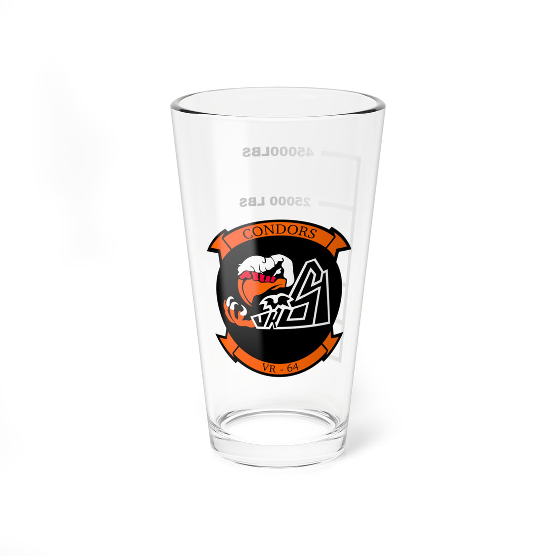 VR-64 Condors Fuel Low Pint Glass