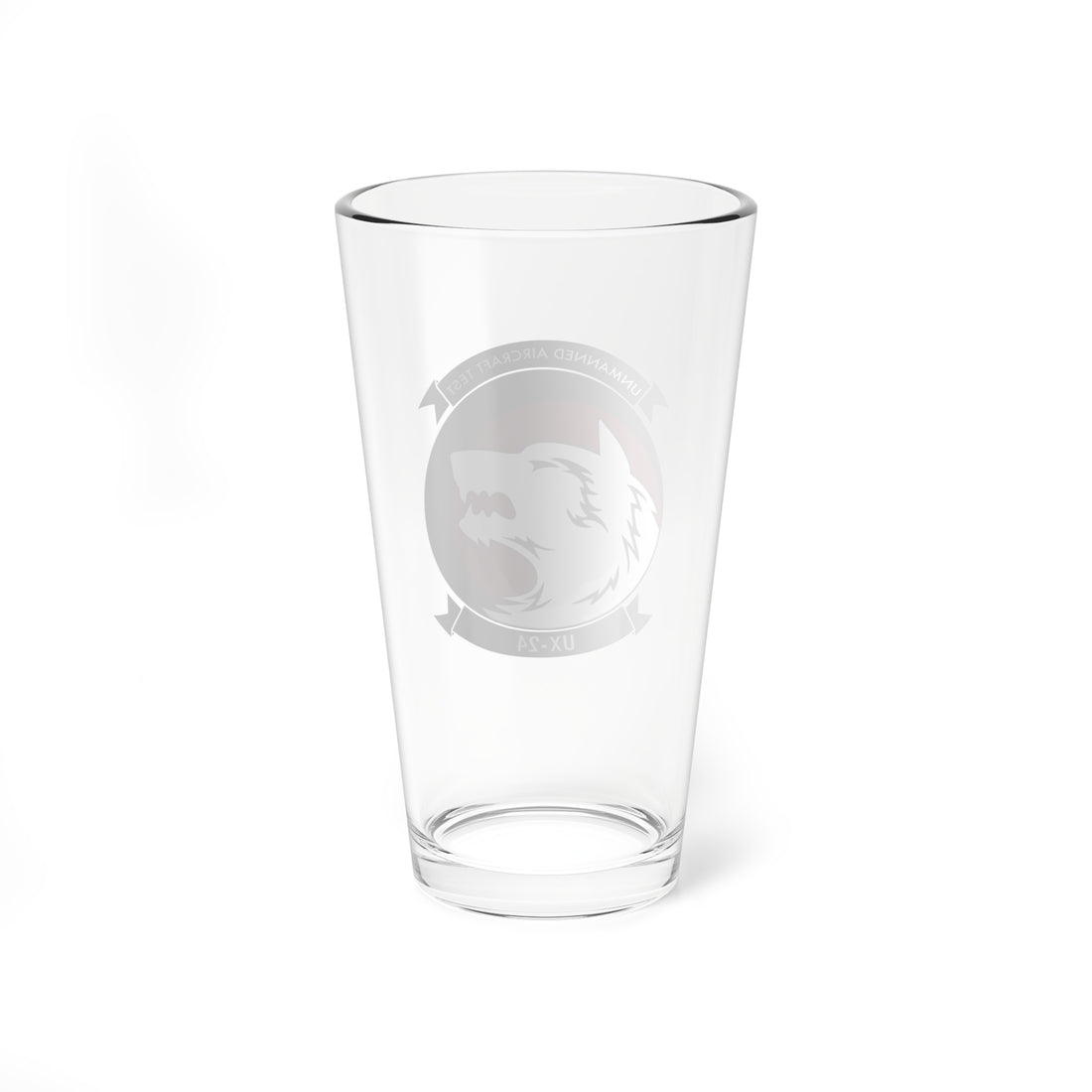 UX-24 Ghost Wolves Pint Glass 16oz