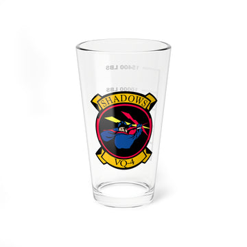 VQ-4 Shadows Pint Glass