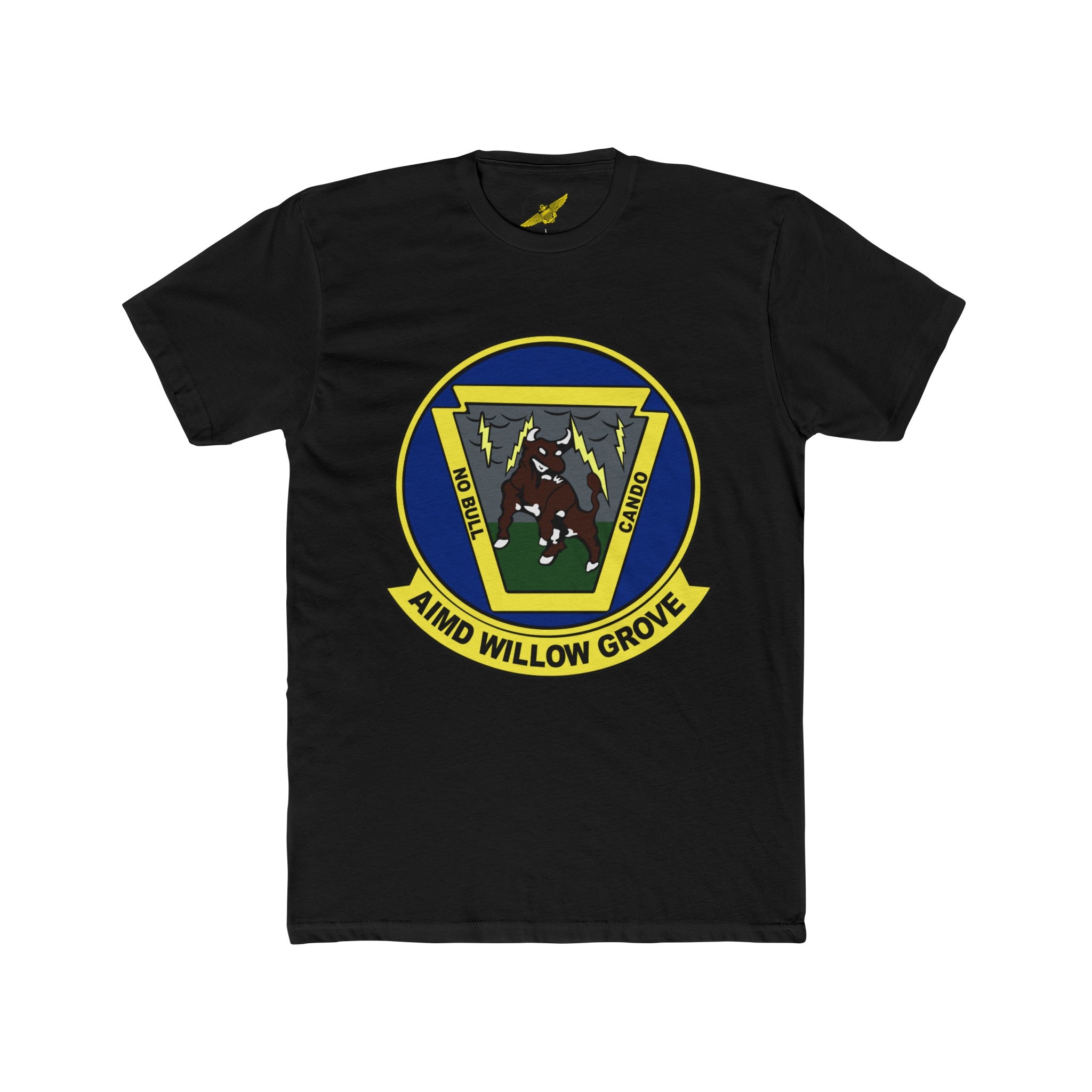 NAS Willow Grove AIMD Men's Cotton Crew Tee
