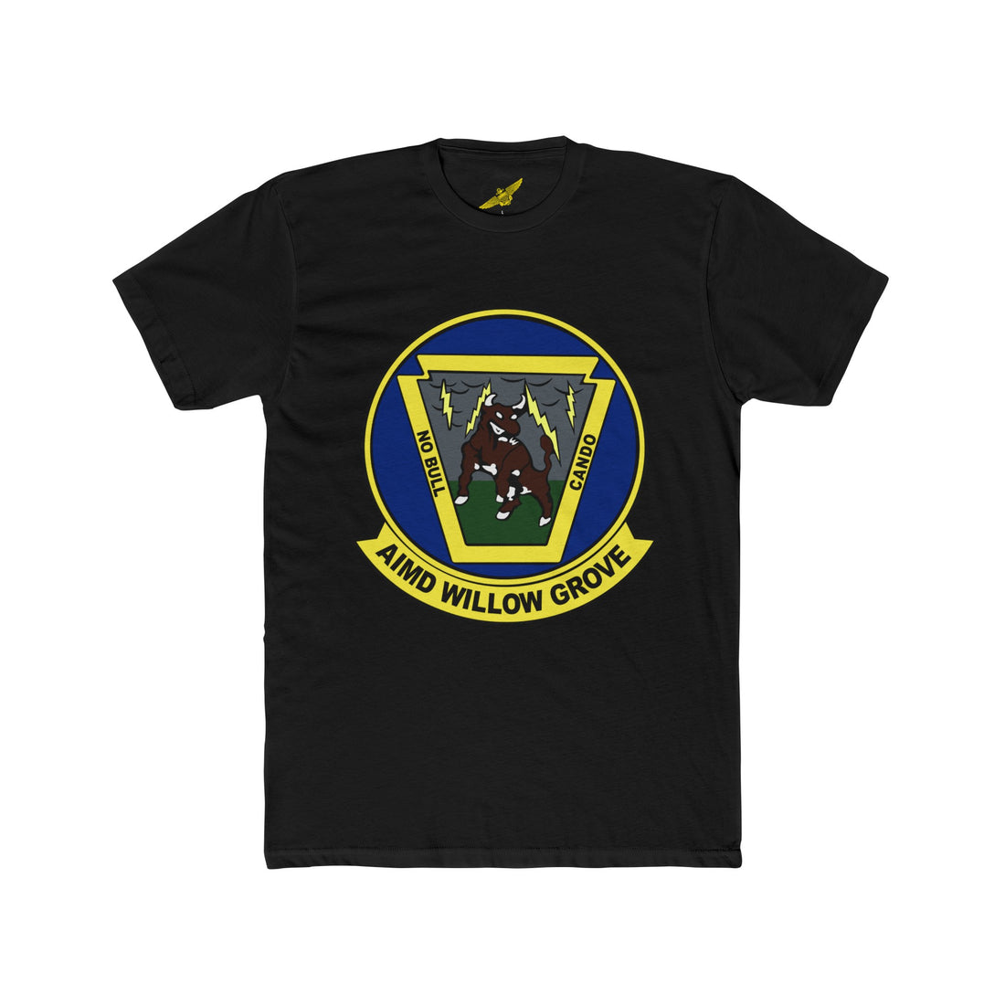 NAS Willow Grove AIMD Men's Cotton Crew Tee