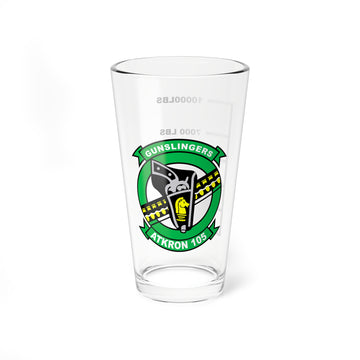 VA-105 "Gunslingers" Fuel Low Pint Glass