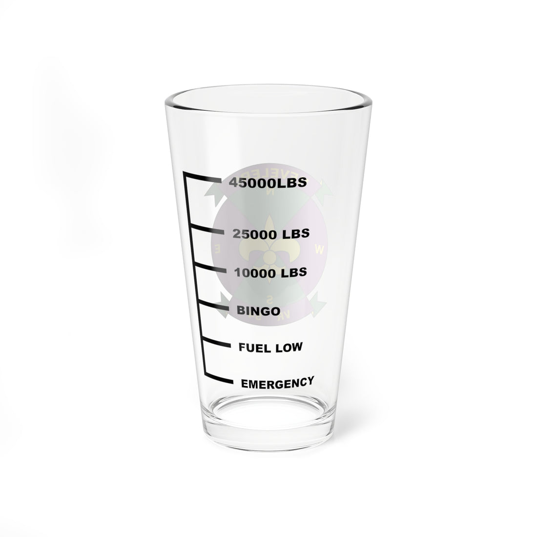 VR-54 Revelers Fuel Low Pint Glass