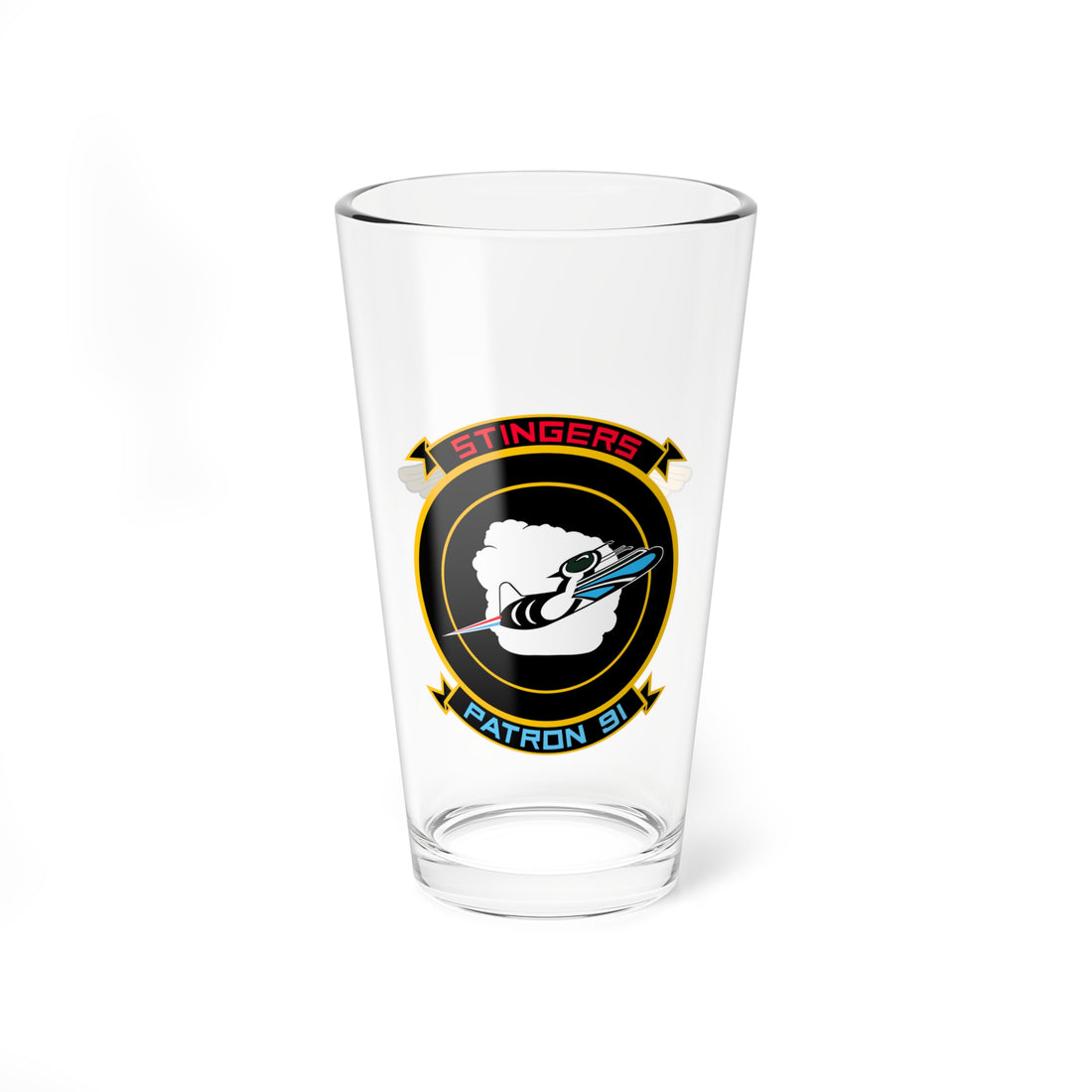VP-91 Stingers Aviator Pint Glass 16oz