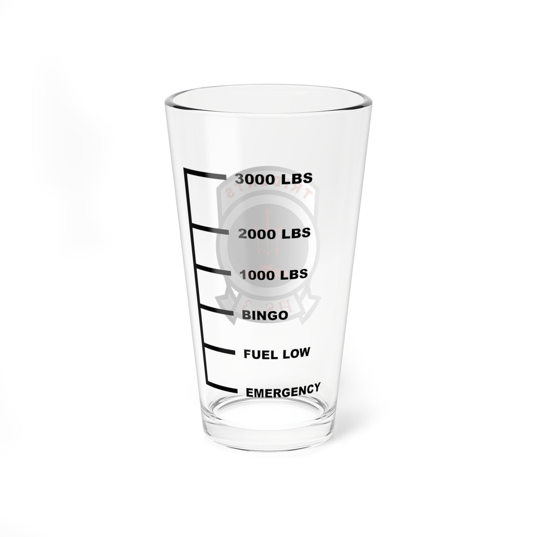HS-3 Tridents Fuel Glass