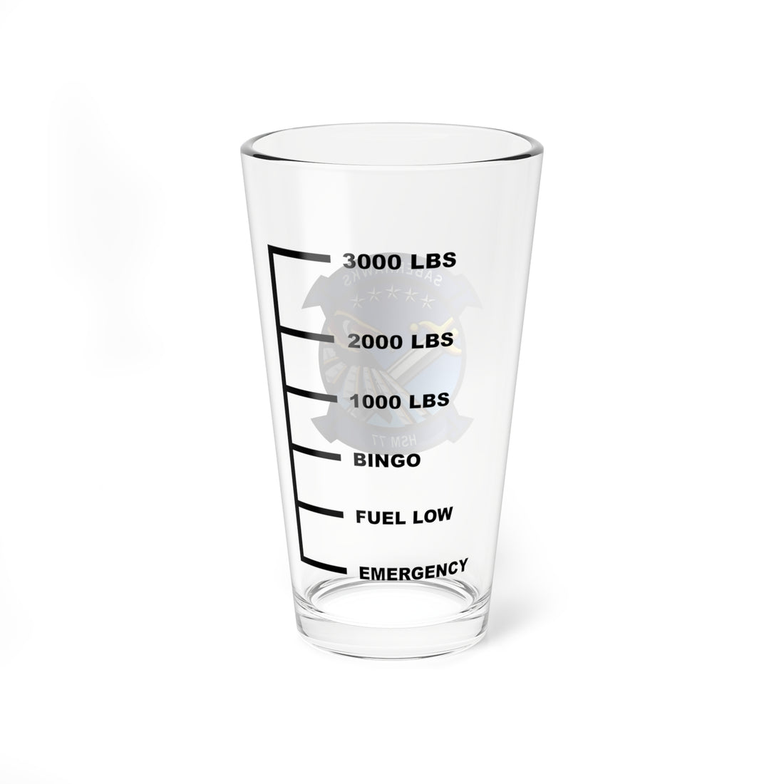 HSM-77 Saberhawks Fuel Glass
