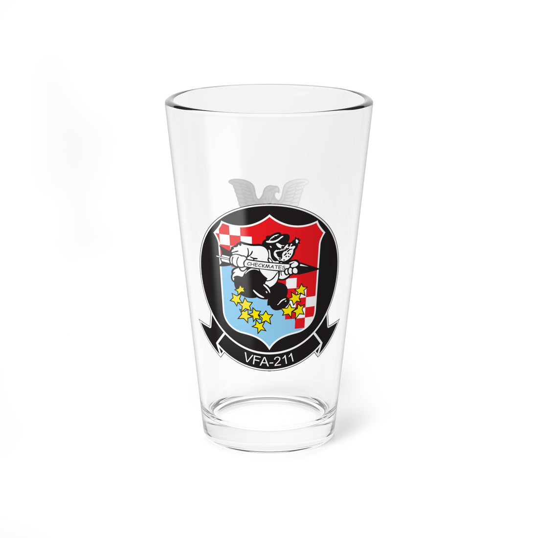 VFA-211 Fighting Checkmates AD2 Pint Glass