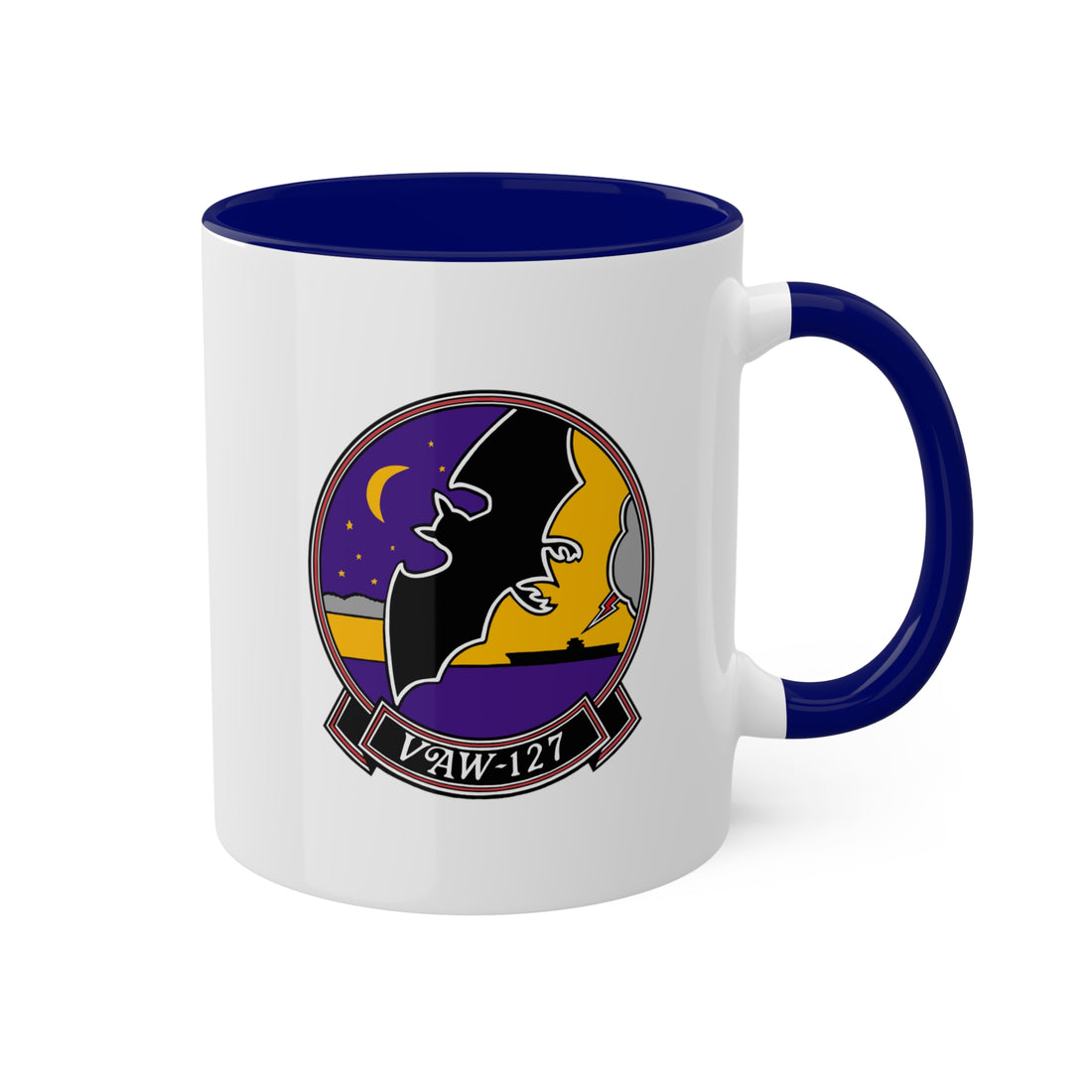 VAW-127 Seabats Naval Flight Officer Mug 10oz