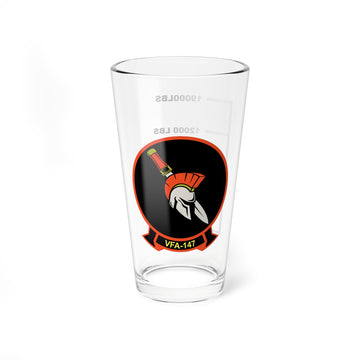 VFA-147 "Argonauts" Fuel Low Pint Glass