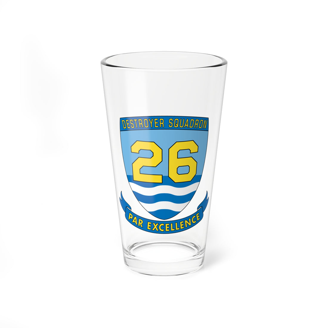 DESRON 26 Pint Glass 16oz