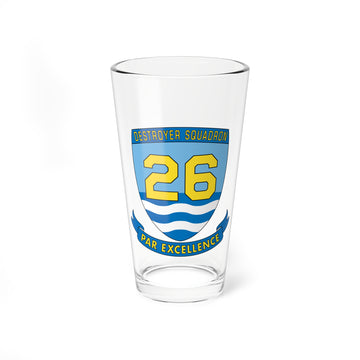 DESRON 26 Pint Glass 16oz
