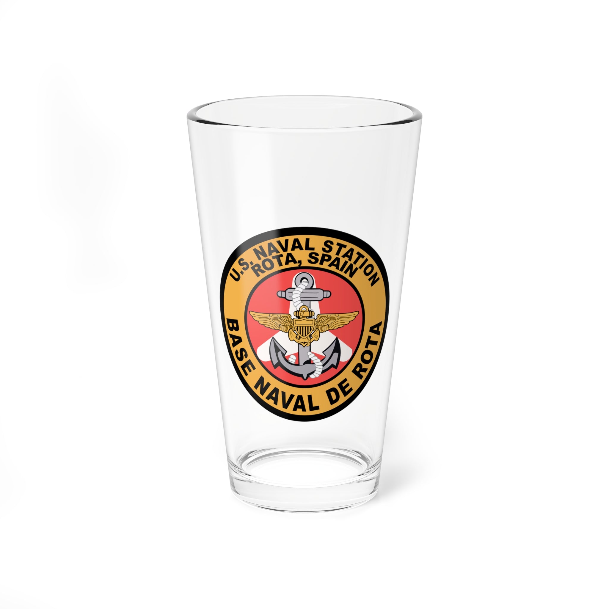 Hippy's Goodness Naval Station Rota Pint Glass