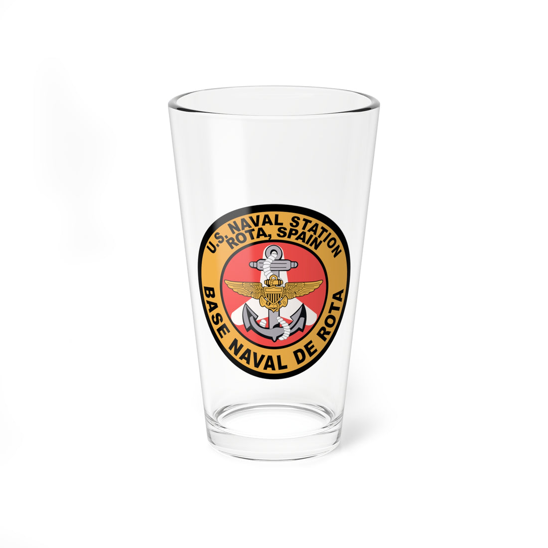 Hippy's Goodness Naval Station Rota Pint Glass