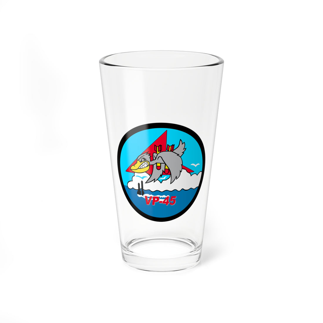 VP-45 Pelicans Aircrewman Pint Glass