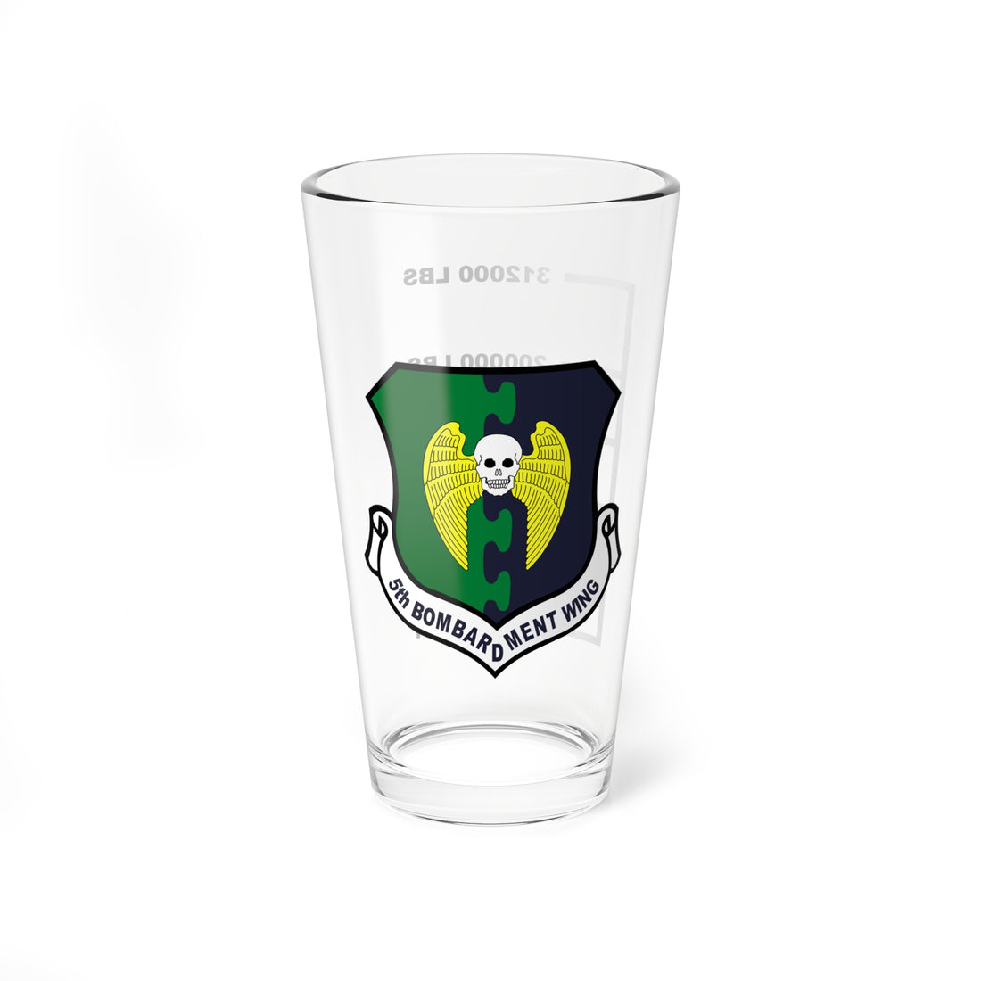 Hippy's Goodness 5th Bombardment Wing Fuel Low Pint Glass