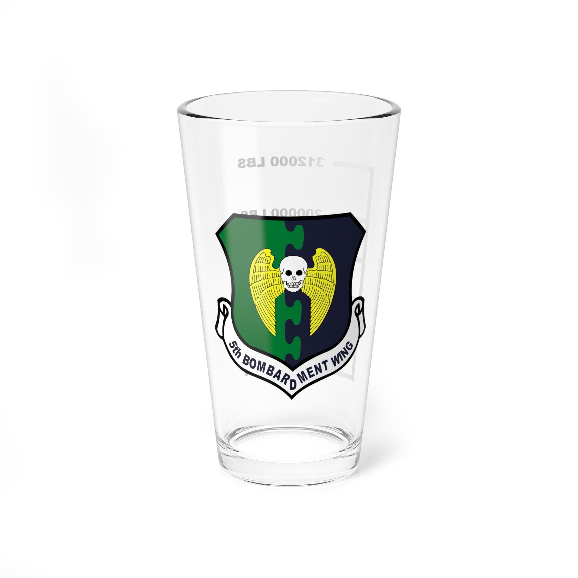 Hippy's Goodness 5th Bombardment Wing Fuel Low Pint Glass