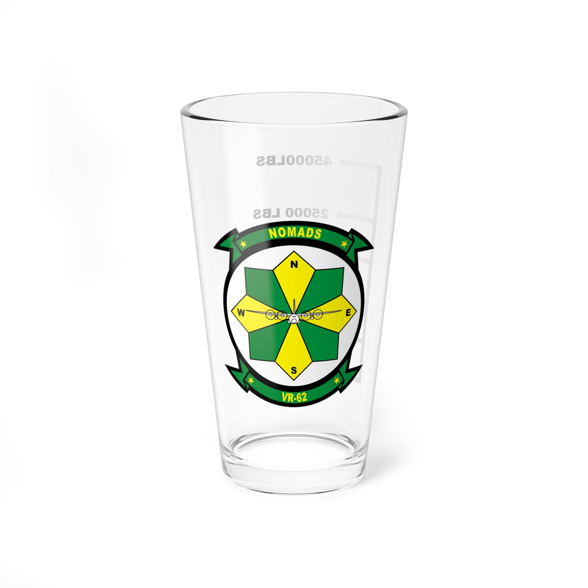 VR-62 Nomads Fuel Low Pint Glass
